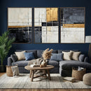 Gold Abstract Wall Art Canvas Print, Modern Luxury Geometric by MyGreatCanvas | Canvas Wall Art Prints | Photo Prints & Wall Decor