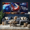 Red Wine Splash Abstract Wall Art Canvas Print, Modern Wine by MyGreatCanvas | Canvas Wall Art Prints | Photo Prints & Wall Decor