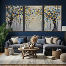 Golden Butterfly Tree Abstract Wall Art Canvas Print, Modern by MyGreatCanvas | Canvas Wall Art Prints | Photo Prints & Wall Decor