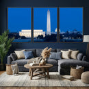 Washington DC Skyline Wall Art Canvas Print – Lincoln by MyGreatCanvas | Canvas Wall Art Prints | Photo Prints & Wall Decor