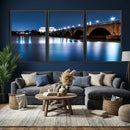 Washington DC Wall Art Canvas Print – Lincoln Memorial Night by MyGreatCanvas | Canvas Wall Art Prints | Photo Prints & Wall Decor