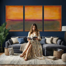 Abstract Color Field Wall Art Canvas Print, Framed by MyGreatCanvas | Canvas Wall Art Prints | Photo Prints & Wall Decor