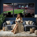 State Farm Stadium Canvas Wall Art, Arizona Cardinals Football Stadium Print, Glendale NFL Arena Photography Artwork by MyGreatCanvas | Canvas Wall Art Prints | Photo Prints & Wall Decor