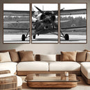 Wall Art Old War Plane Canvas Print by MyGreatCanvas | Canvas Wall Art Prints | Photo Prints & Wall Decor