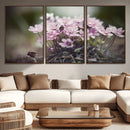 Pink Wild Flower Canvas Print by MyGreatCanvas | Canvas Wall Art Prints | Photo Prints & Wall Decor