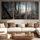 Dark Family and Tree Wall Art Canvas Print by MyGreatCanvas | Canvas Wall Art Prints | Photo Prints & Wall Decor