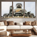 Buddha Statue Wall Art Canvas Print by MyGreatCanvas | Canvas Wall Art Prints | Photo Prints & Wall Decor