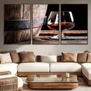 Scots Whiskey Wall Art Canvas Print