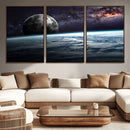 Space and Planet Canvas Print by MyGreatCanvas | Canvas Wall Art Prints | Photo Prints & Wall Decor