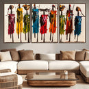 Abstract African Women Wall Art Canvas Print by MyGreatCanvas | Canvas Wall Art Prints | Photo Prints & Wall Decor