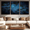 Forest and Stars Wall Art Canvas Print by MyGreatCanvas | Canvas Wall Art Prints | Photo Prints & Wall Decor