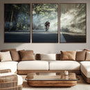 Cycling Road Bike in the Morning, Cycling Road Bike Canvas by MyGreatCanvas | Canvas Wall Art Prints | Photo Prints & Wall Decor