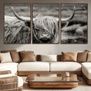 Cow Focus Canvas Wall Art Print by MyGreatCanvas | Canvas Wall Art Prints | Photo Prints & Wall Decor