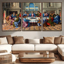 The Last Supper Multi Panel Canvas Wall Art