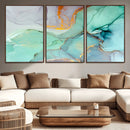 Colorful Marble Fluid Effect Canvas Wall Art Print by MyGreatCanvas | Canvas Wall Art Prints | Photo Prints & Wall Decor
