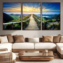Mountain and Sunset Wall Art Canvas Print by MyGreatCanvas | Canvas Wall Art Prints | Photo Prints & Wall Decor