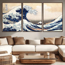 Hokusai: The Breaking Wave off Kanagawa Canvas Print by MyGreatCanvas | Canvas Wall Art Prints | Photo Prints & Wall Decor