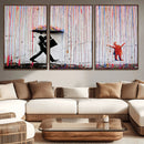 Banksy Wall Art Canvas Print, Framed Graffiti Art Picture by MyGreatCanvas | Canvas Wall Art Prints | Photo Prints & Wall Decor