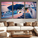 Santorini Island Wall Art Canvas Print by MyGreatCanvas | Canvas Wall Art Prints | Photo Prints & Wall Decor