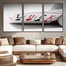 Framed Luck Poker Cards Canvas – Modern Triptych Wall Art,