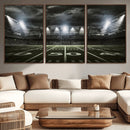 American Football Stadium Wall Art Canvas Print, Stadium by MyGreatCanvas | Canvas Wall Art Prints | Photo Prints & Wall Decor