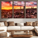 Arizona Desert Print, Western Cowboy Wall Art Print by MyGreatCanvas | Canvas Wall Art Prints | Photo Prints & Wall Decor