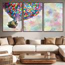 Up Pixar Poster, Look Up Pixar Wall Art, Up Pixar Canvas,