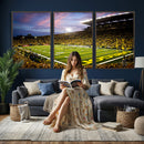 University of Oregon Ducks Football Team Print - Eugene