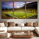 University of Oregon Ducks Football Team Print - Eugene