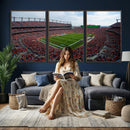 Denver Broncos Football Team Print - Empower Field Mile High
