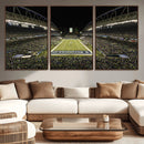 Seattle Seahawks Football Team Print Wall Art - Seattle by MyGreatCanvas | Canvas Wall Art Prints | Photo Prints & Wall Decor