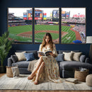 New York Mets Baseball Team Print - Citi Field Baseball