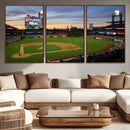 Citizens Bank Park Philadelphia Phillies Wall Art Canvas |