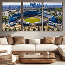 Los Angeles Dodgers Dodger Stadium Wall Art Canvas Print -