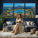Los Angeles Dodgers Wall Art Canvas, Dodger Stadium Wall Art
