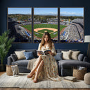 Los Angeles Dodgers Dodger Stadium Wall Art Canvas Print -