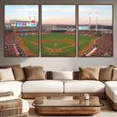 Cincinnati Reds Baseball Print Canvas- Cincinnati