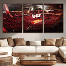 Houston Rockets Basketball Team Print Canvas- Houston Toyota