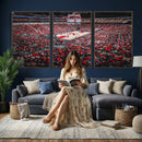 Louisville Cardinals Basketball Print Canvas - Louisville