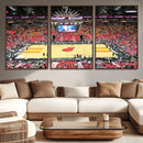 Miami Heat Basketball Team Print Wall Art- Kaseya Center by MyGreatCanvas | Canvas Wall Art Prints | Photo Prints & Wall Decor