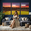 Oakland Athletics Baseball Team Print - Oakland Coliseum