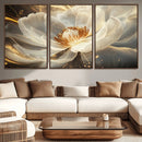 Abstract Floral Wall Art Canvas Print