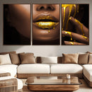 African American Art Black Woman Canvas Print, African Wall