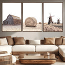 Farm Prints Set, Set of 3 Farmhouse Wall Art, Country House by MyGreatCanvas | Canvas Wall Art Prints | Photo Prints & Wall Decor