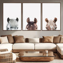 Horse Wall Art - Minimalist Horse Triptych Wall Art – Modern by MyGreatCanvas | Canvas Wall Art Prints | Photo Prints & Wall Decor