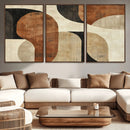 Wabi Sabi Abstract Wall Art Canvas Print | Large Minimalist