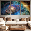 Spiral Galaxy Wall Art Canvas Print