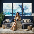 Golf Swing Wall Art Canvas Print - Sports-Inspired