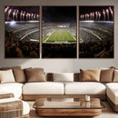 Eagles Field Stadium Wall Art - Philadelphia Eagles Football