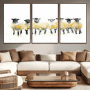 Farmhouse Wall Art Sheep Print | Ready to Hang Framed Canvas by MyGreatCanvas | Canvas Wall Art Prints | Photo Prints & Wall Decor